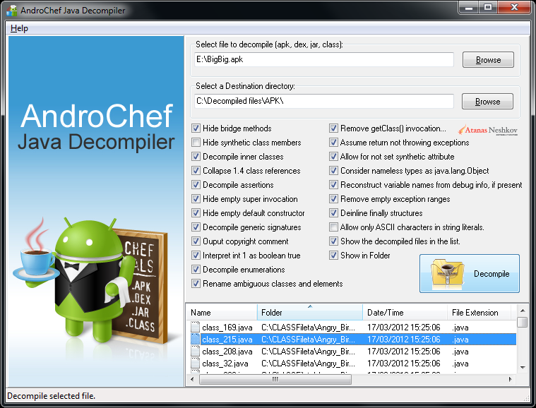 android apk decompiler tool